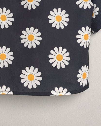 Black Daisy Shirt