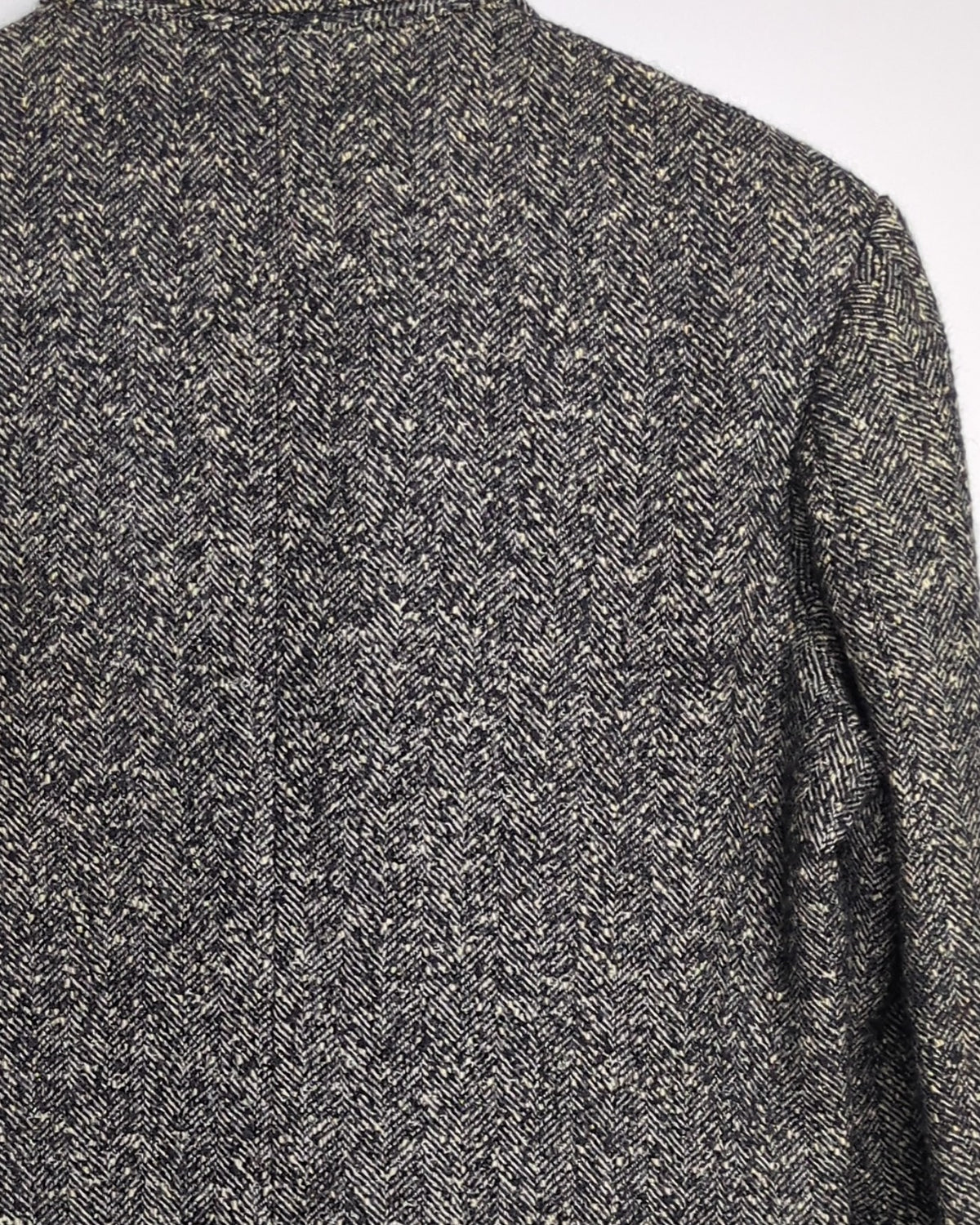 Custom Tailor Gray Tweed Blazer