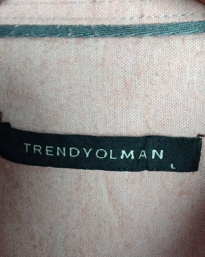 Trendyol Man Pink Button-Down Shirt