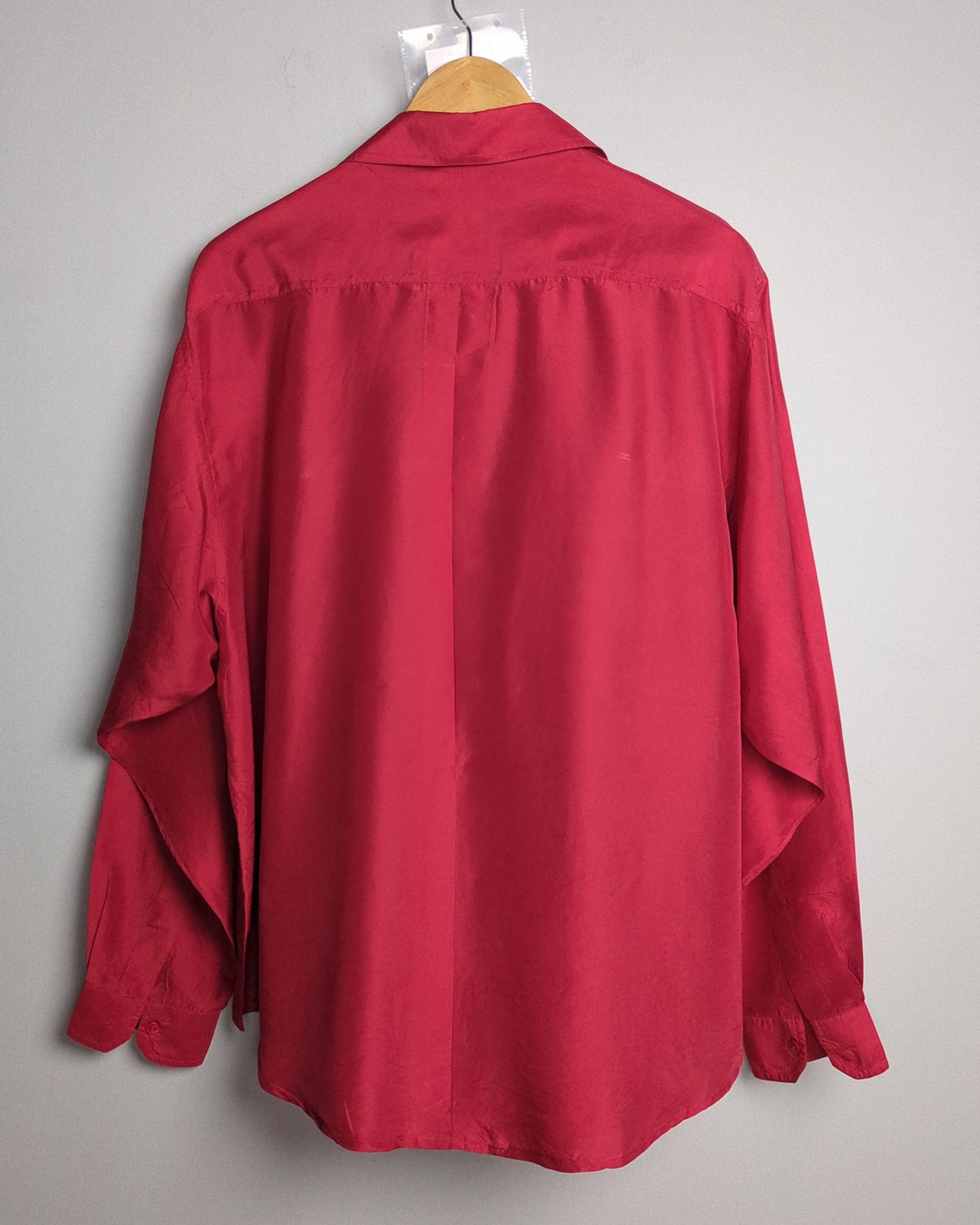 Red Silk Shirt