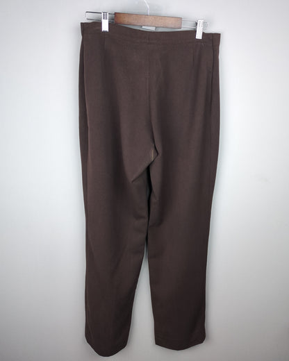 Brown Tailored Trousers