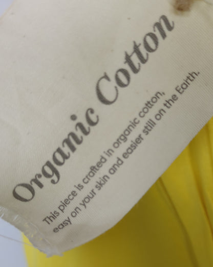 Nicobar Yellow Organic Cotton Dress