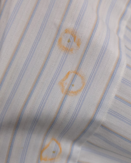 Royal White Striped Shirt