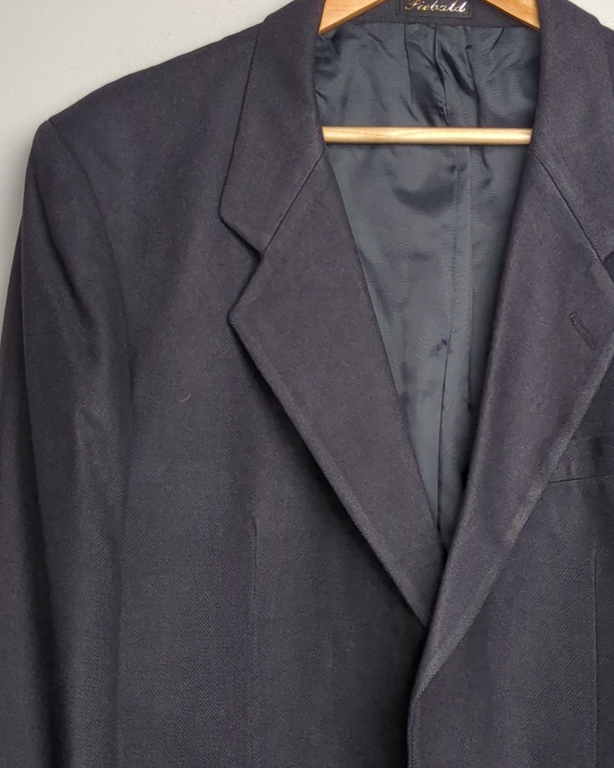 Piebald Black Blazer Jacket
