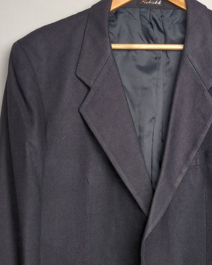 Piebald Black Blazer Jacket