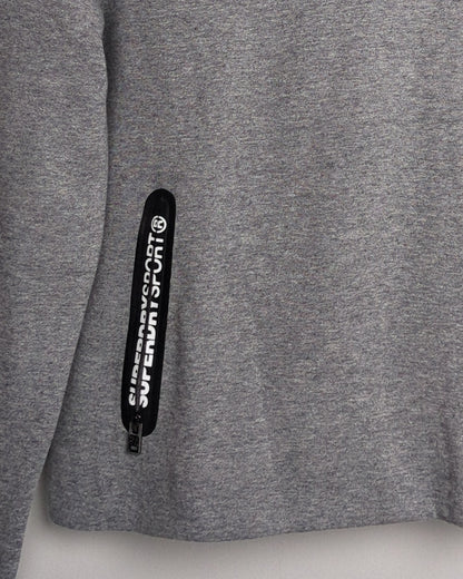 Superdry Gray Hooded Sweatshirt