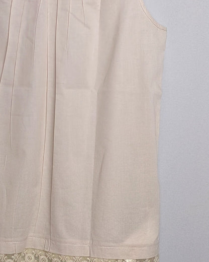 Promod Cream Cotton Top
