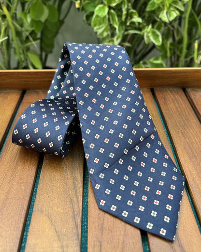 Chaps Ralph Lauren Blue Floral Necktie