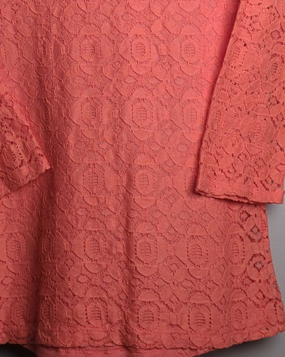 Banana Republic Pink Lace Top