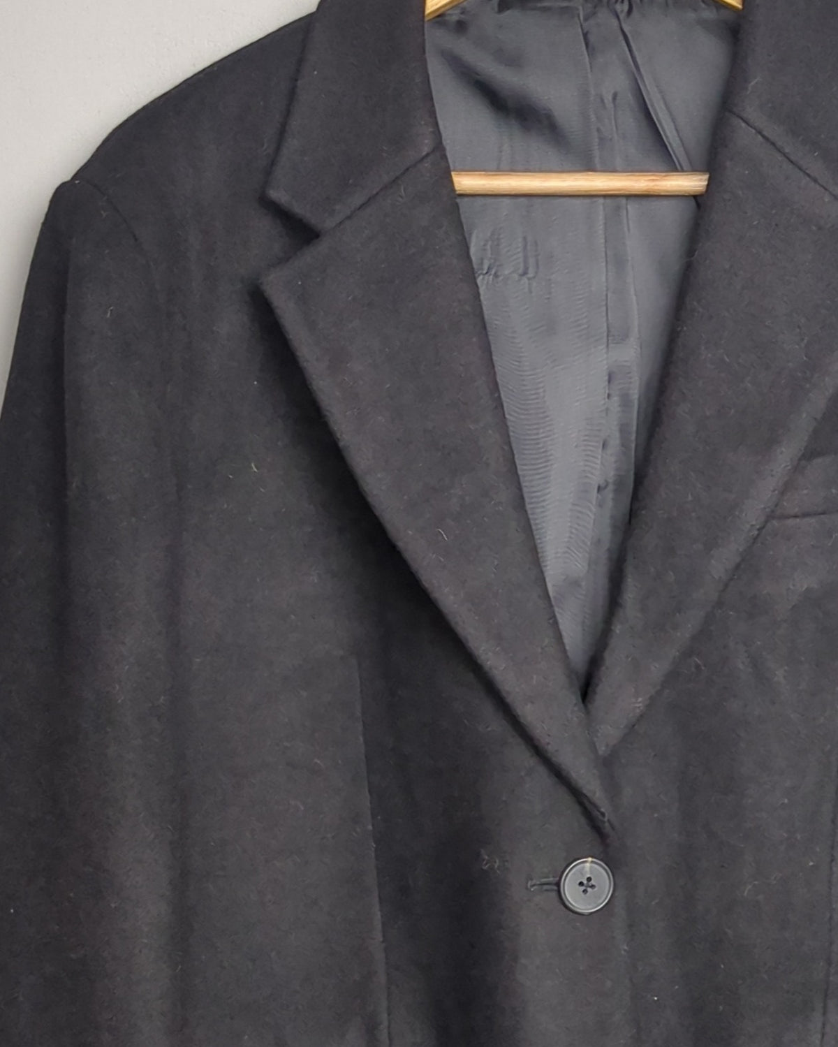 Musinsa Standard Black Woolen Blazer