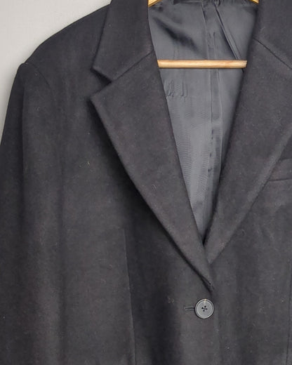 Musinsa Standard Black Woolen Blazer