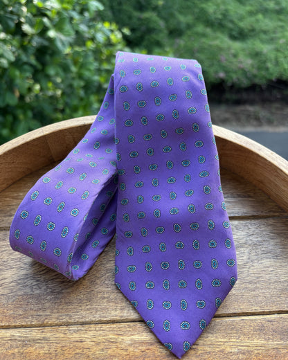 Chaps By Ralph Lauren Purple Silk Necktie
