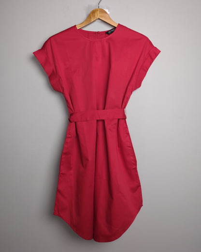 Fablestreet Red Casual Dress