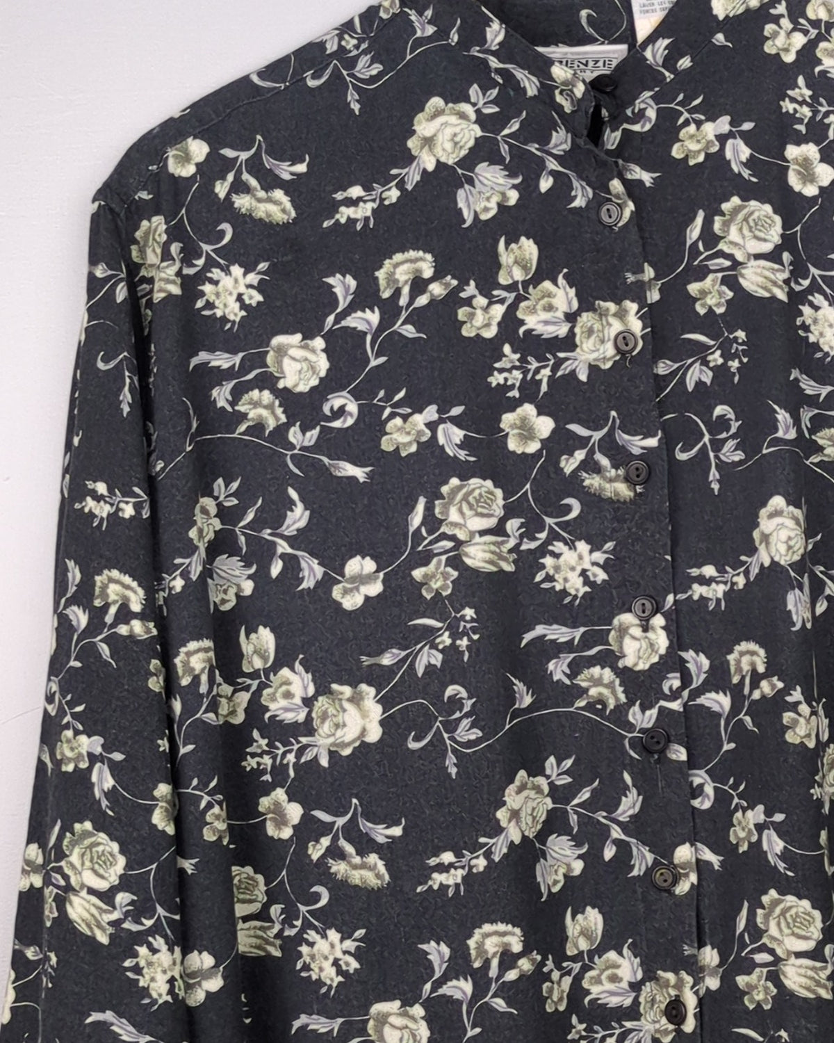 Black Button-Down Shirt