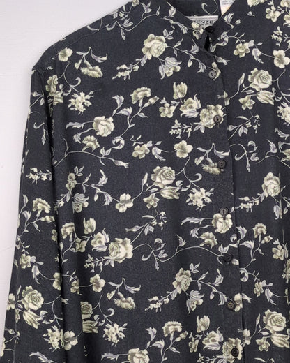 Black Button-Down Shirt