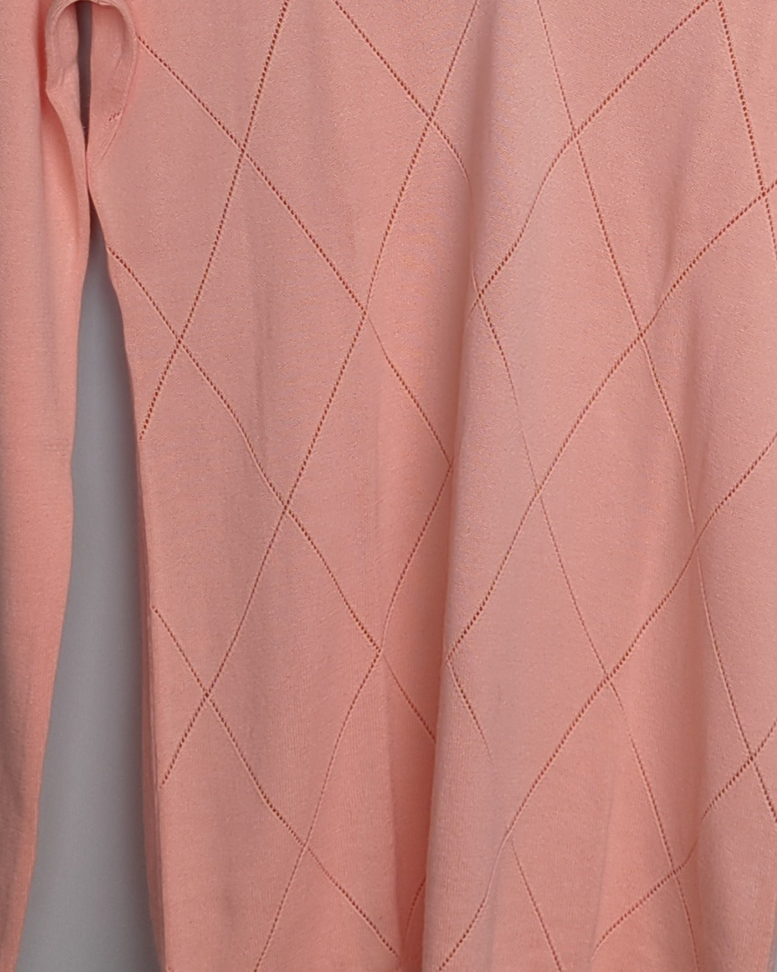Tommy Hilfiger Pink V-Neck Sweater