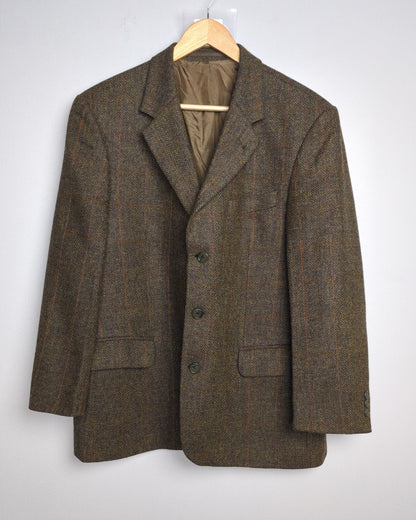 Canda Brown Tweed Blazer