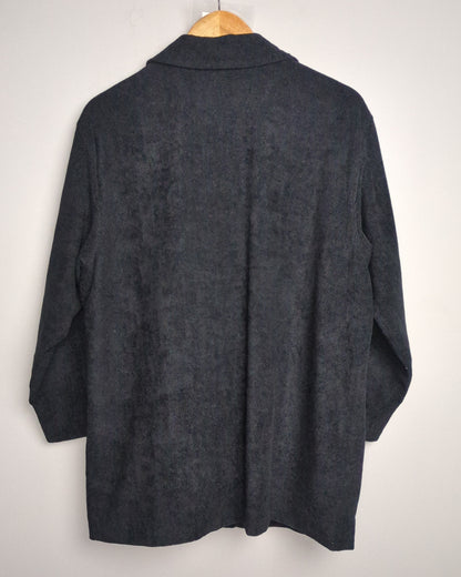 Pepper Angel Black Buttoned Jacket
