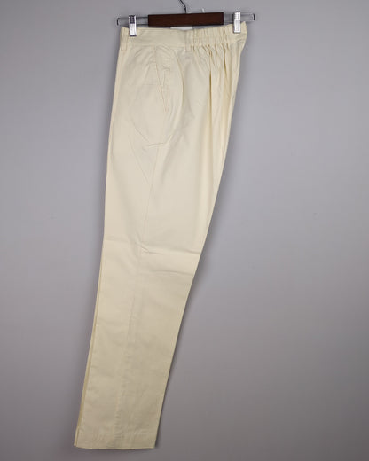 Fabindia Beige Casual Trousers