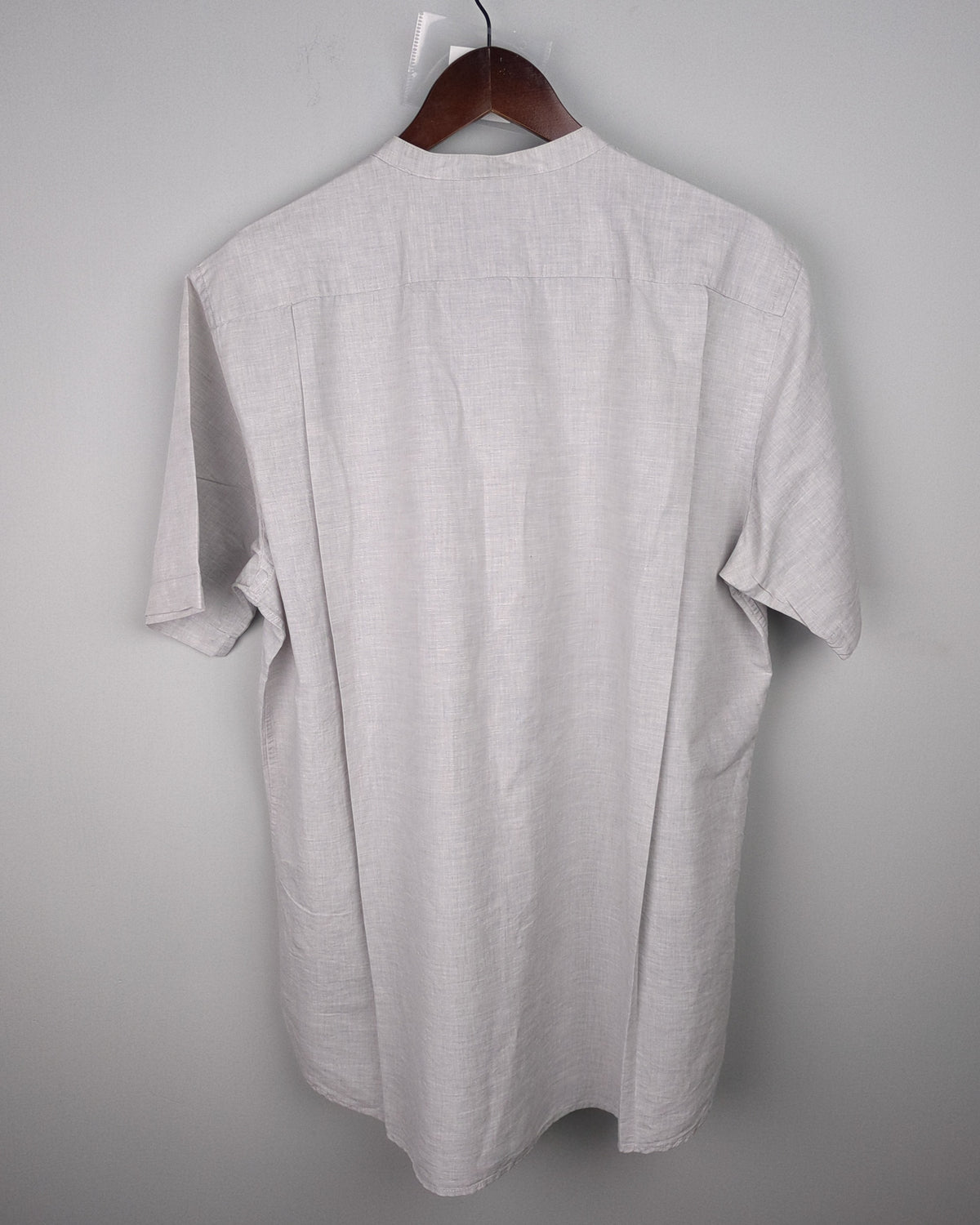 Uniqlo Gray Linen Shirt
