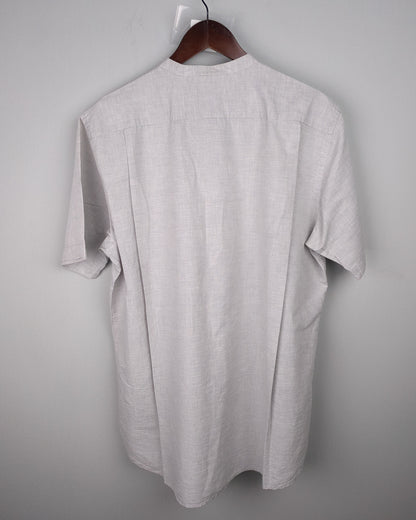 Uniqlo Gray Linen Shirt