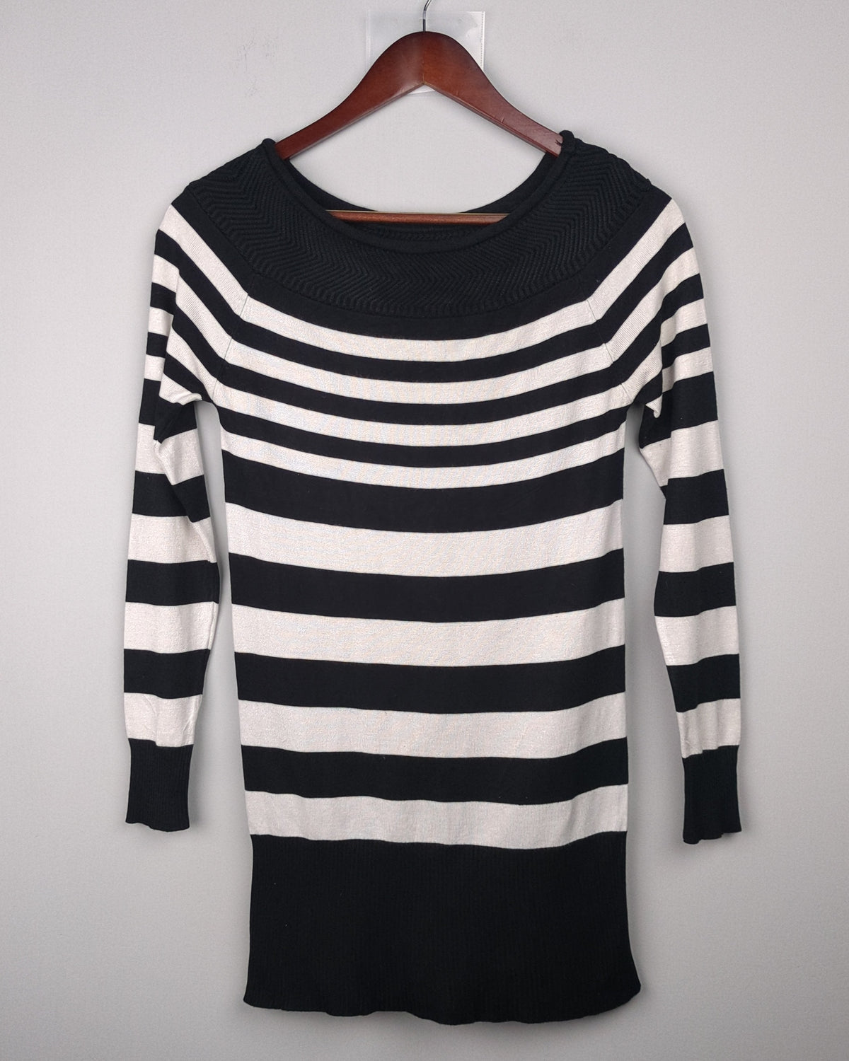 Black Striped Sweater