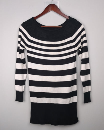 Black Striped Sweater