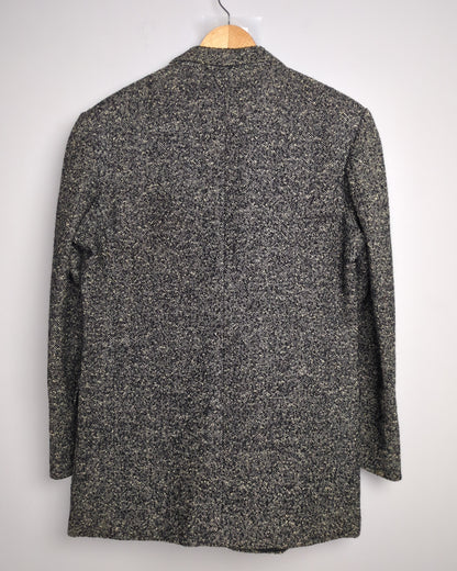 Custom Tailor Gray Tweed Blazer