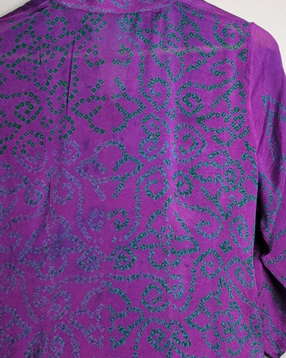 Purple Printed Tunic