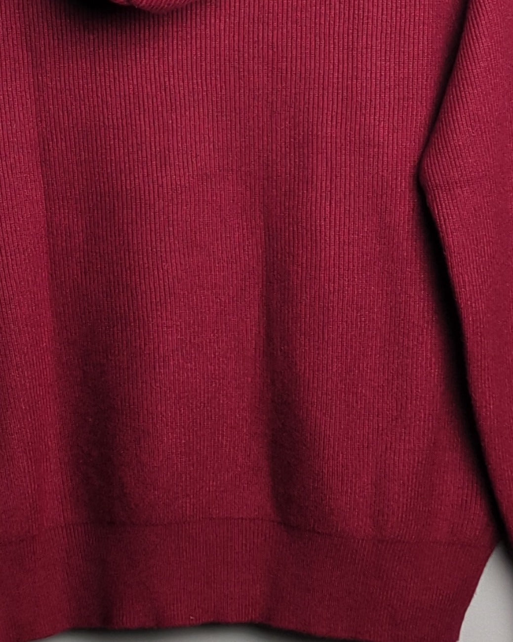 Wine Knit Hoodie