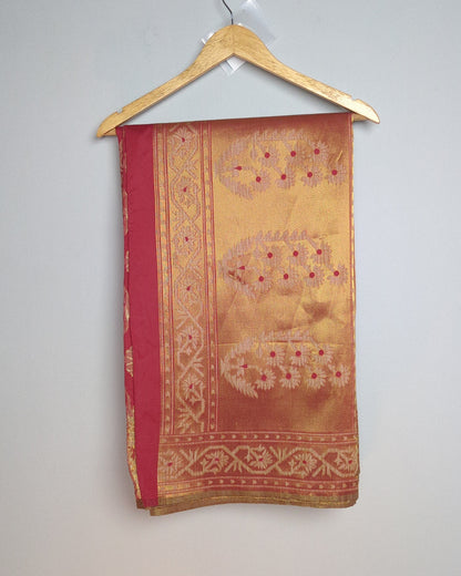 Red Silk Saree