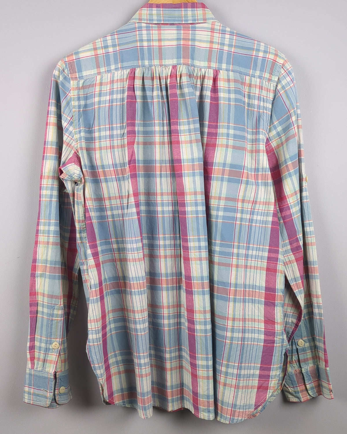 Blue Plaid Shirt