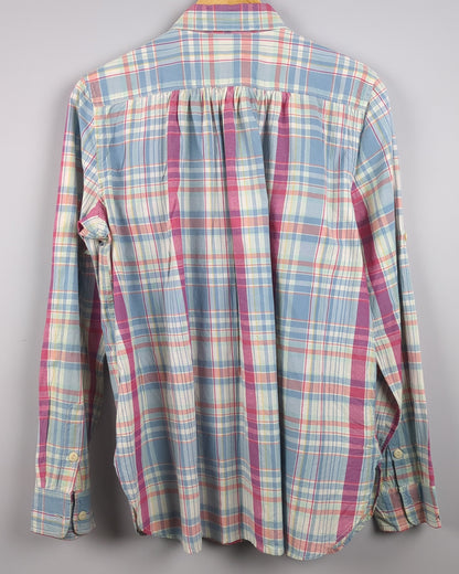 Blue Plaid Shirt