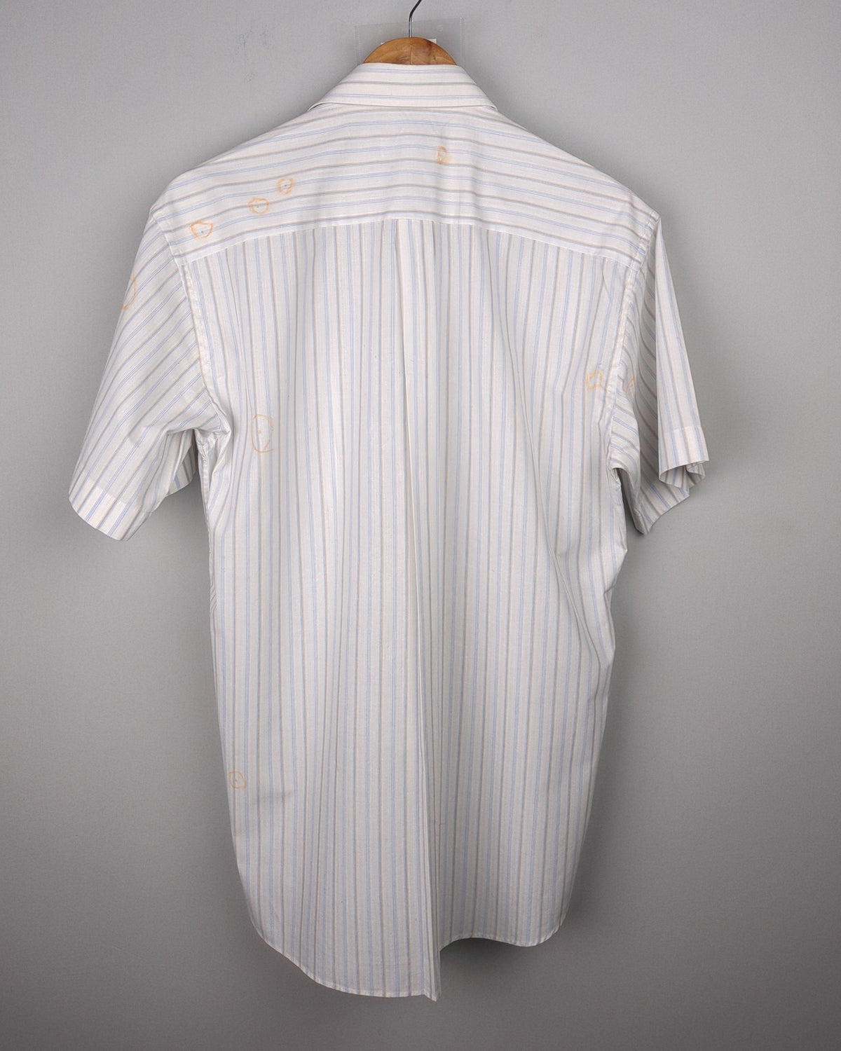Royal White Striped Shirt
