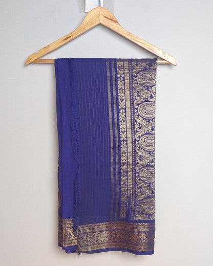 Blue Traditional Saree