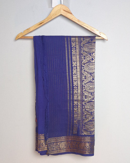 Blue Traditional Saree