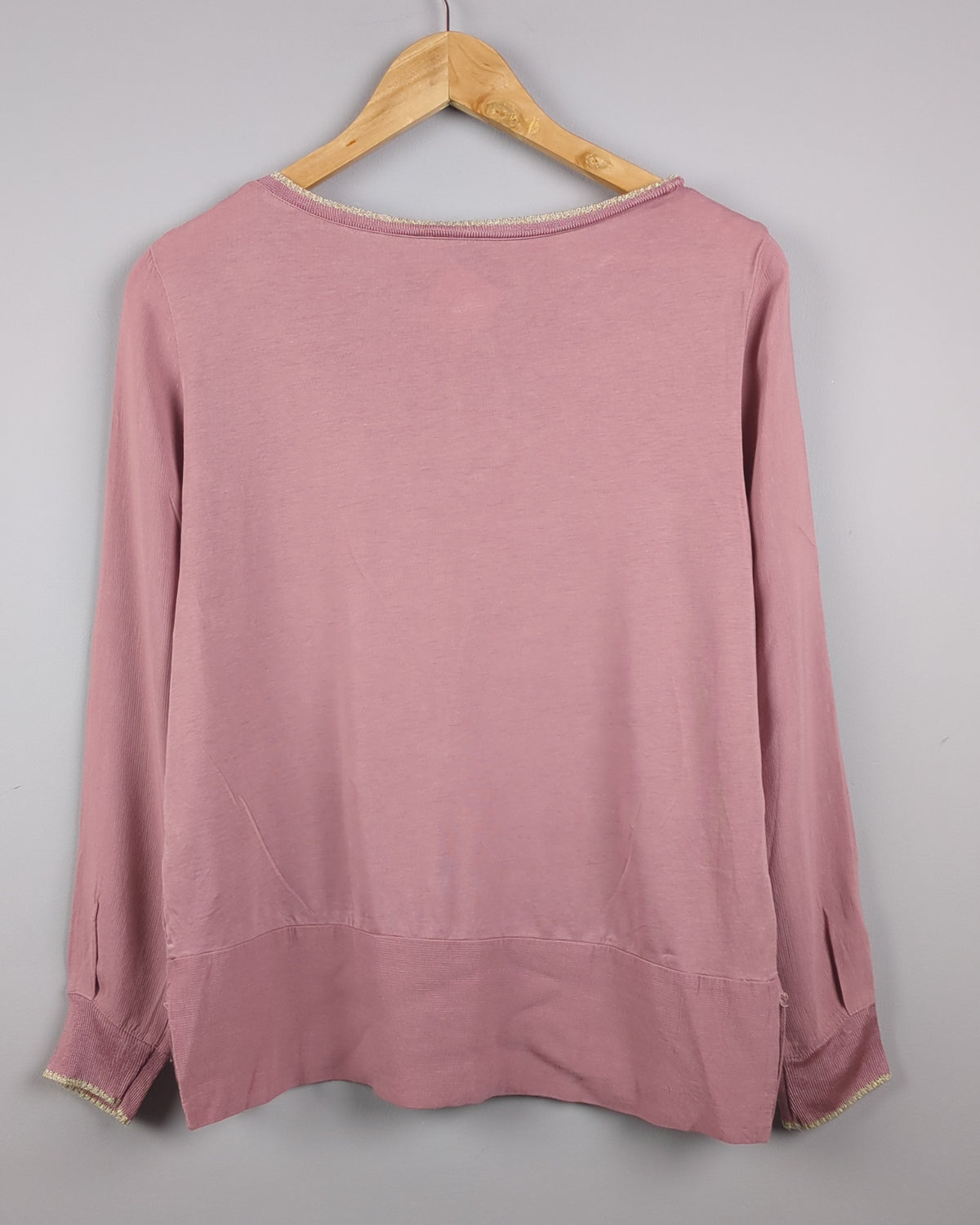 Pink Keyhole Sweater