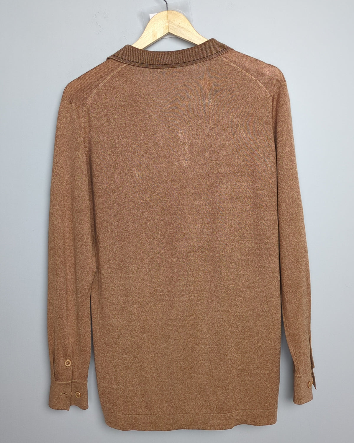 Weilidanshi Brown Polo Shirt