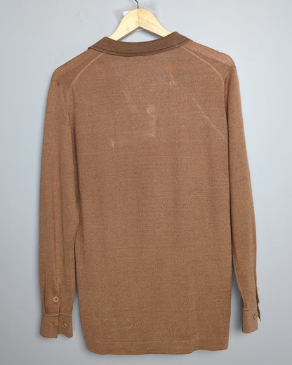 Weilidanshi Brown Polo Shirt