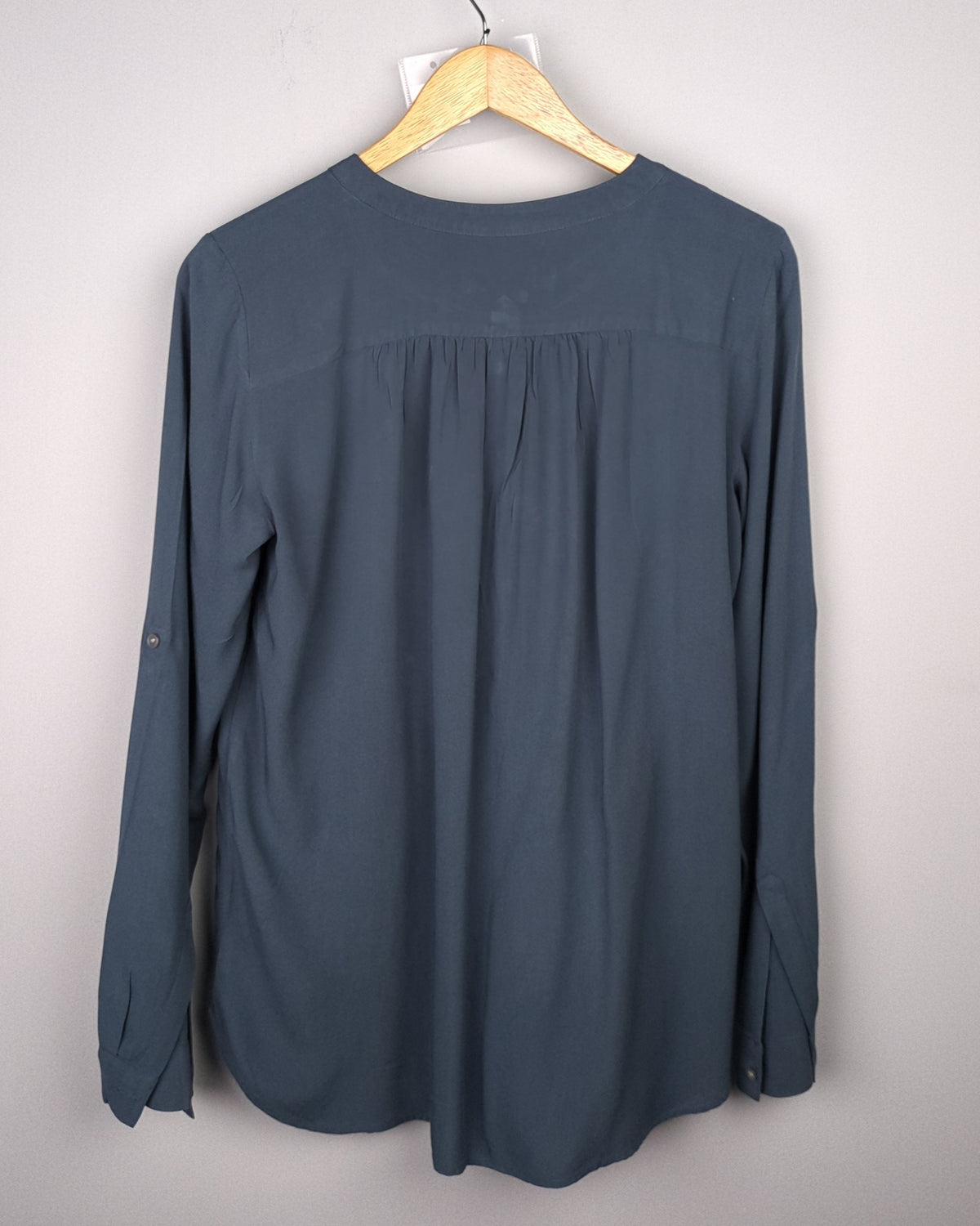 Loft Blue Buttoned Blouse