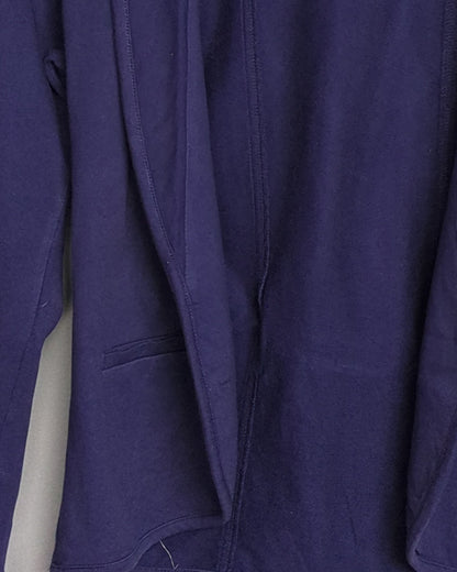 Chemistry Blue Open Blazer