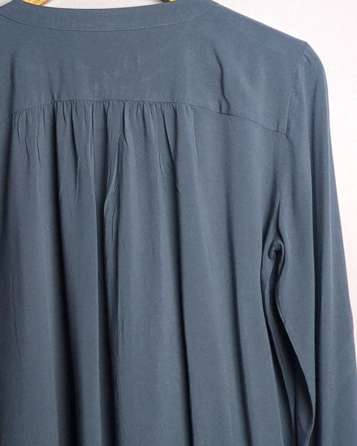 Loft Blue Button Blouse