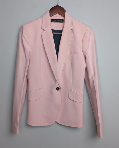 Zara Pink Blazer Jacket