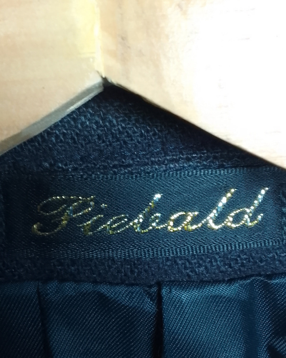 Piebald Black Blazer Jacket