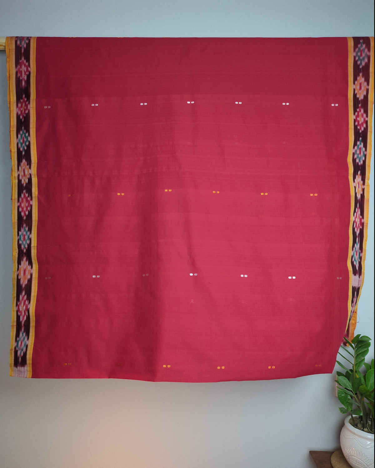 Wine Traditional Saree