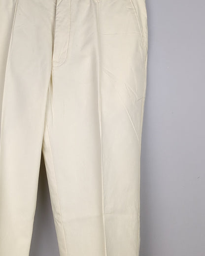 Fabindia Beige Casual Trousers