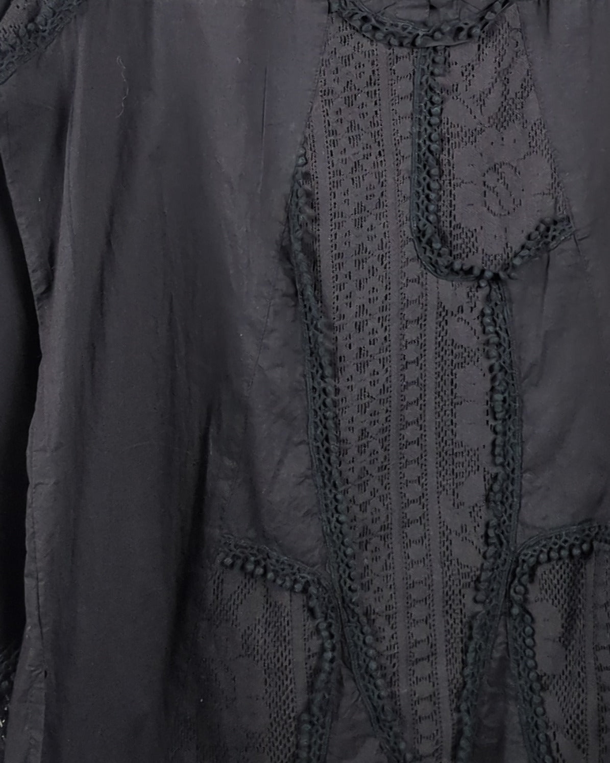 Black Lace Blouse