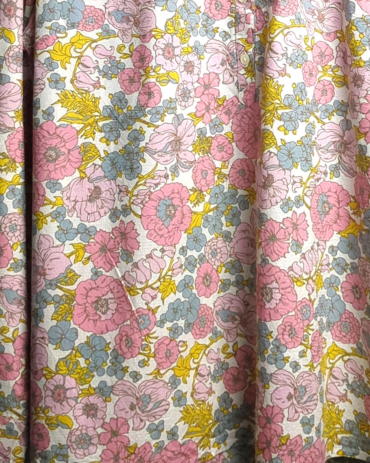 Talbots Pink Floral Blouse
