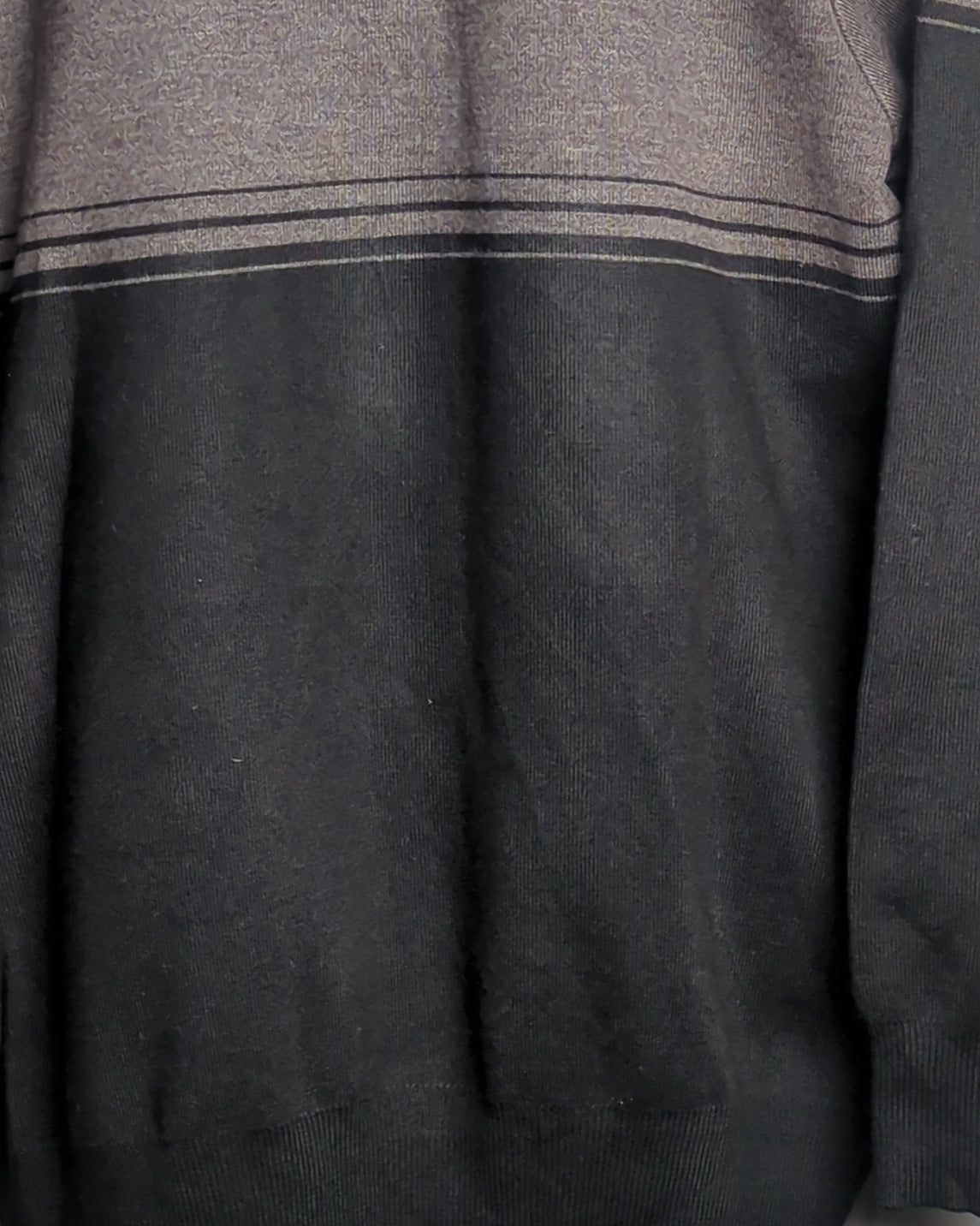 Gray Zip Sweater