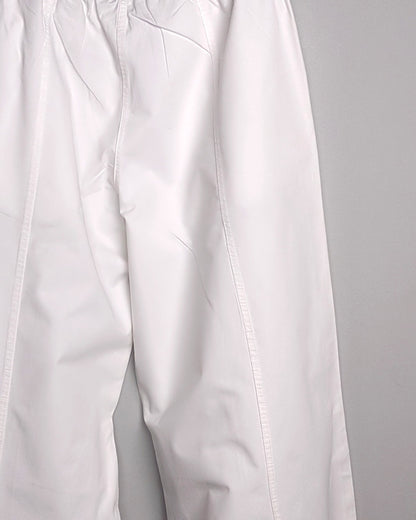 Zara White Casual Trousers